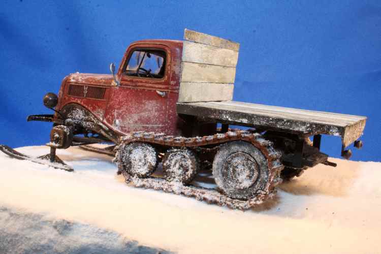 DIORAMAS - Page 2 1937 Ford Snowmobile final 36